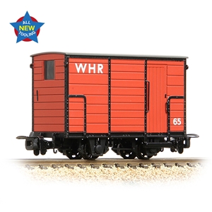 393-102 RNAD Enclosed-End Brake Van WHR Red (image for) 393-102 RNAD Enclosed-End Brake Van WHR Red